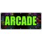 Signmission ARCADE BANNER SIGN video pinball skeeball bowling games shooting play B-120 Arcade - alternate 1